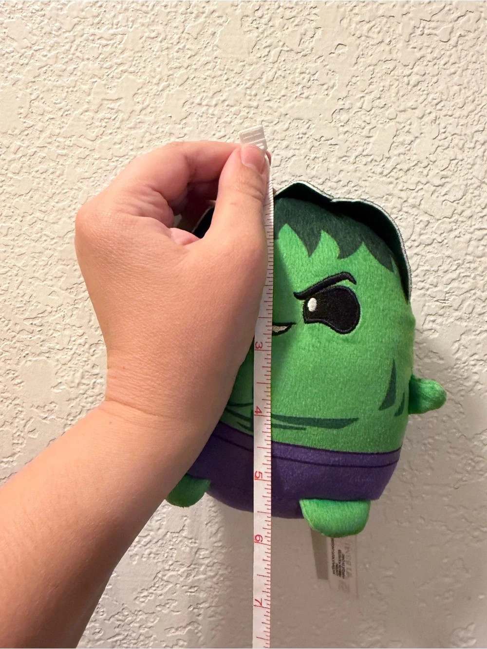 Disney 100th Marvel Cuutopia Hulk Squishy Stuffed Character Plush Toy